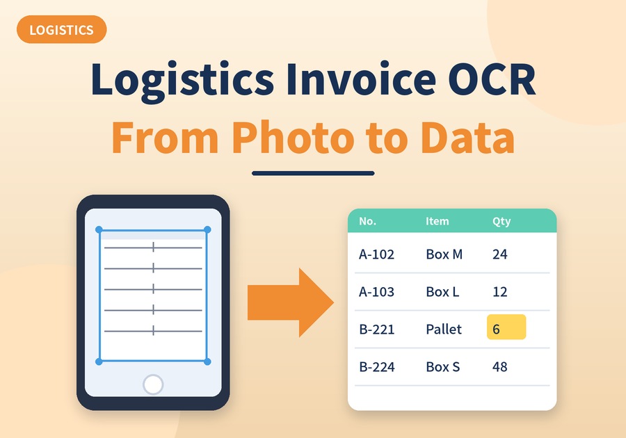 Turn Photos of Invoices and Work Orders into Data